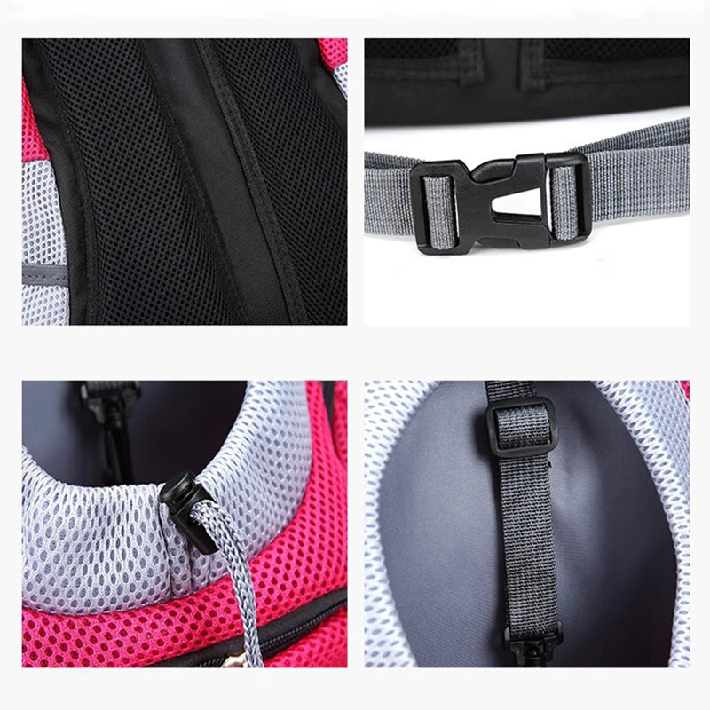 TrailPaw Dog Carrier Backpack - Breathable Hands Free Fit