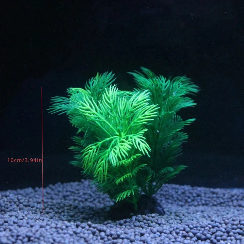 AquaGlow Artificial Aquatic Plant Decoration For Aquariums