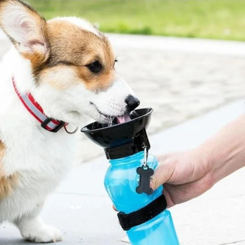 500ml Portable Pet Water Bottle For Dogs Cats Travel Drinking Cup Leakproof Outdoor Water Feeder Bowl Pet Supplies