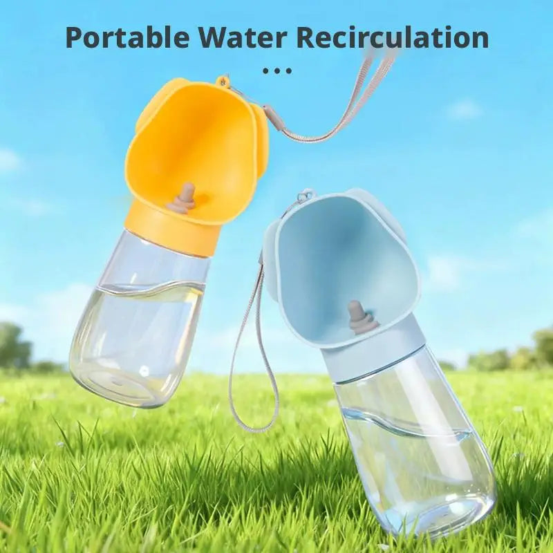 Pet Dog Water Bottle 300ML Puppy Drinking Bowls For Small Medium Dogs Cats Hiking Portable Cat Feeder Golden Retriever Supplies