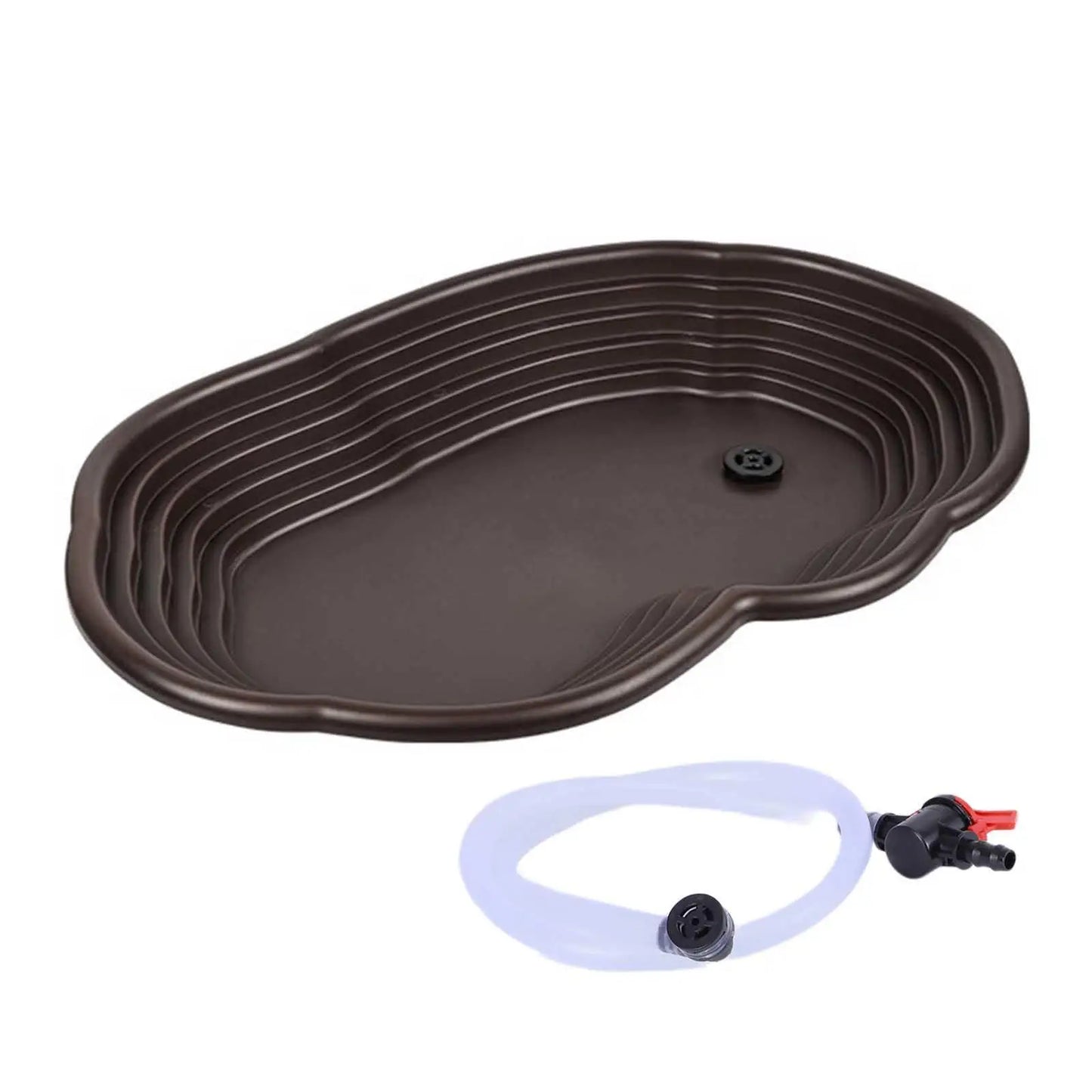 Reptile Feeding Dish Reptile Feeding Water Bowl Turtle Water Bowl Reptile Bathing Pool for Semi Aquatic Chameleon Gecko Rest