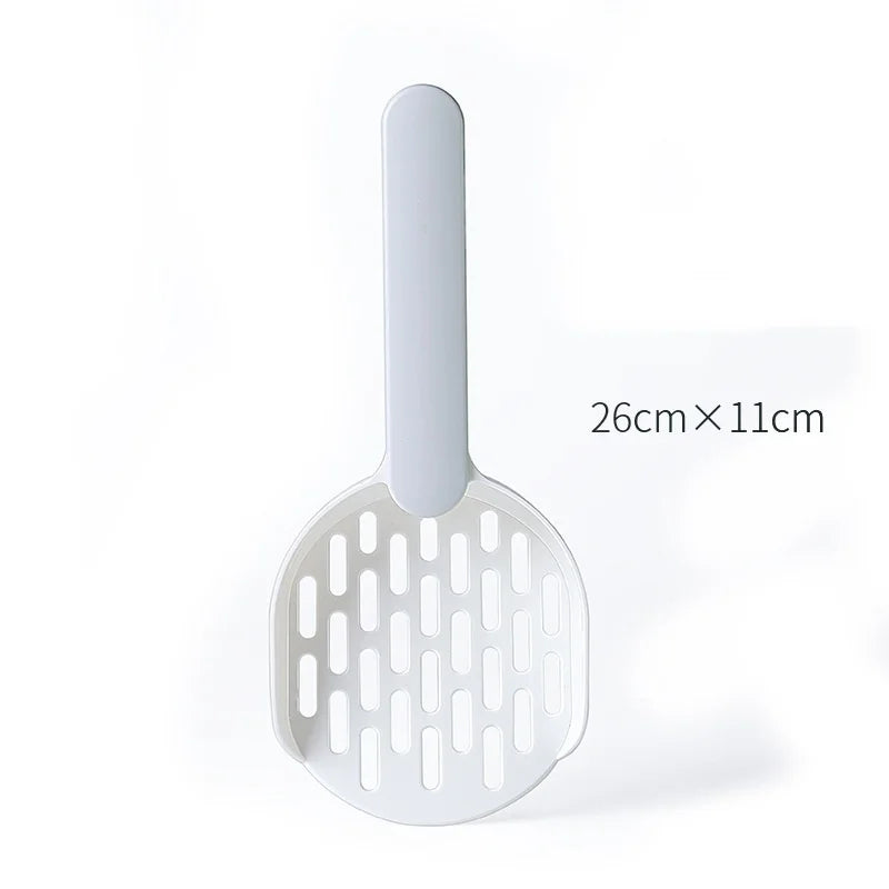 New Pet Litter Shovel Candy Color High Appearance Horizontal Handle Cat Toilet Shovel Poop Pickup Cat Cleaning Supplies