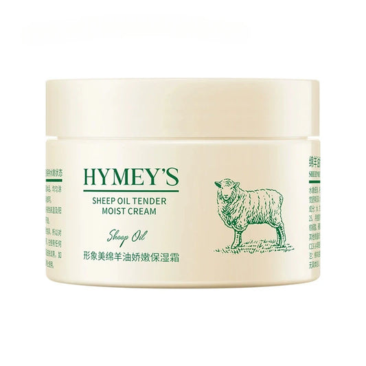 Winter Face Cream With Sheep Hair Oil Whitening Hydrating Anti Wrinkle Anti Aging Skin Care 140g