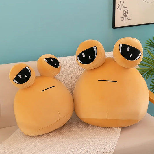 10-40cm Hot Game My Pet Alien Pou Plush Toy Furdiburb Emotion Alien Stuffed Animal Sofa Pillow  Doll Black Friday Gift for Girls