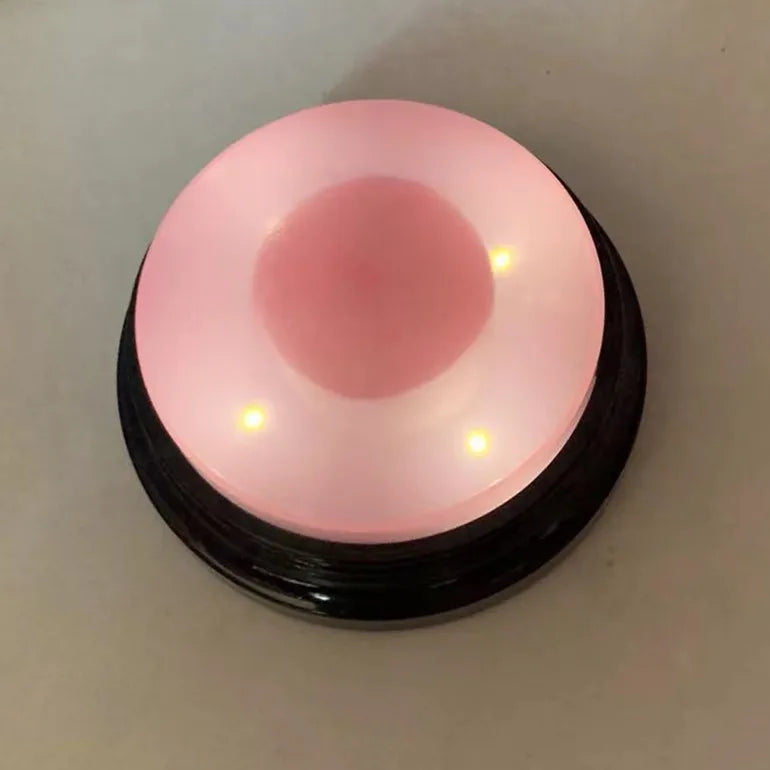 Dog Communication Buttons Voice Recording Button for Pet Training Buzzer 30 Second Record Playback Funny Gift for Talking Pet