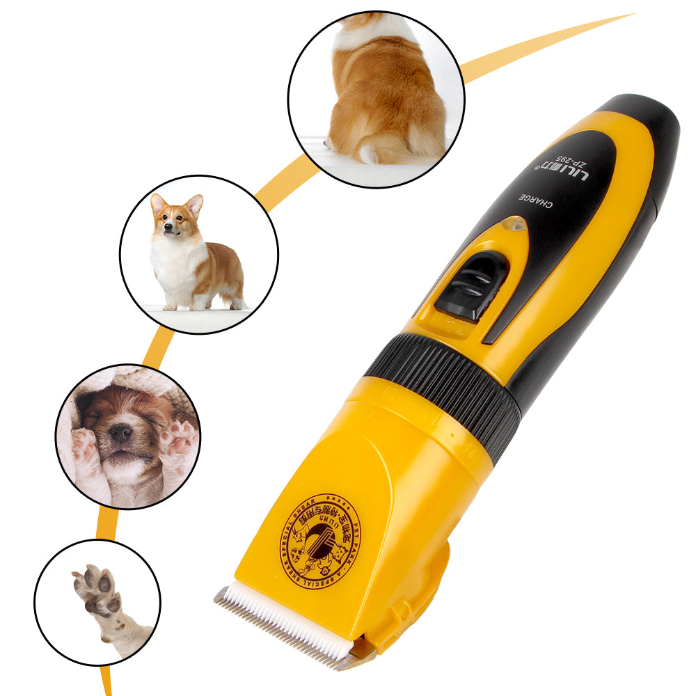 Ceramic Blade Haircut Trimmer Shaver Set Pet Hair Clipper Electric Scissors for Rabbit Cat Puppy Grooming Clipper Cutter