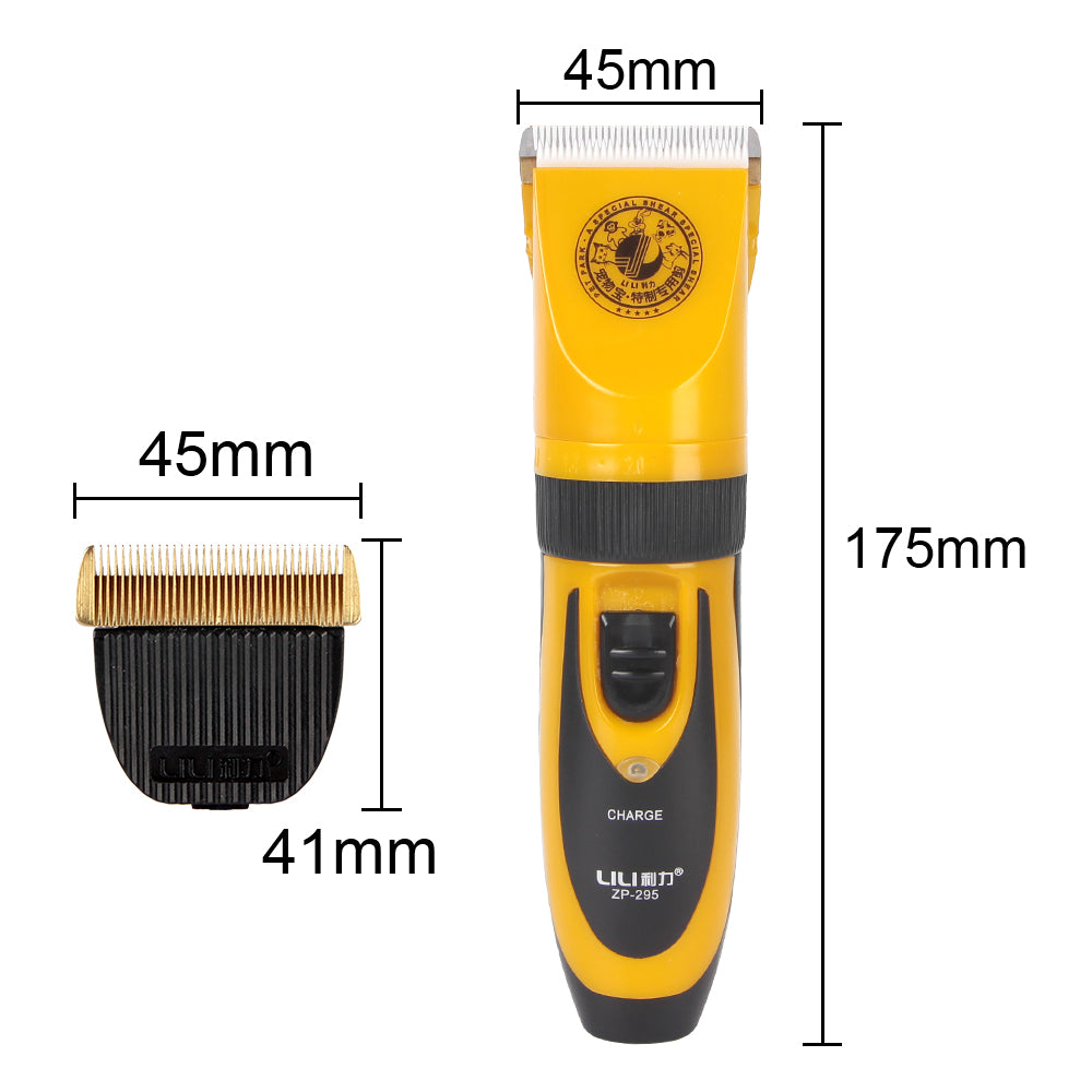 Ceramic Blade Haircut Trimmer Shaver Set Pet Hair Clipper Electric Scissors for Rabbit Cat Puppy Grooming Clipper Cutter