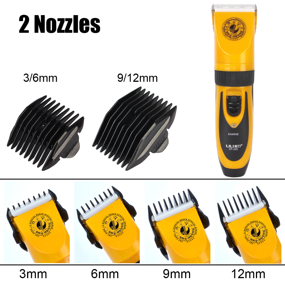 Ceramic Blade Haircut Trimmer Shaver Set Pet Hair Clipper Electric Scissors for Rabbit Cat Puppy Grooming Clipper Cutter