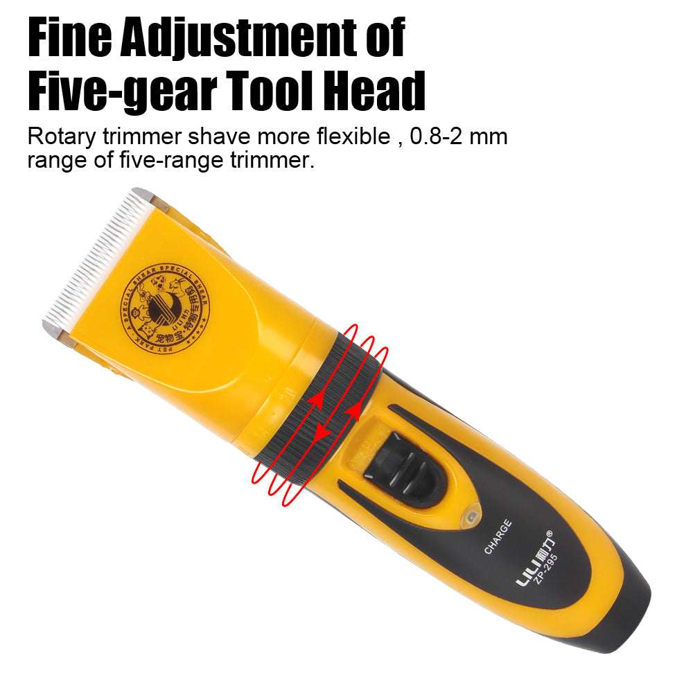 Ceramic Blade Haircut Trimmer Shaver Set Pet Hair Clipper Electric Scissors for Rabbit Cat Puppy Grooming Clipper Cutter